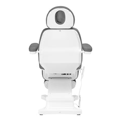 Elektrinė kosmetologinė kėdė SILLON CLASSIC 3 el. varikliai, (pilka)