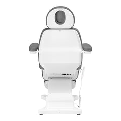 Elektrinė kosmetologinė kėdė SILLON CLASSIC 3 el. varikliai, (pilka)