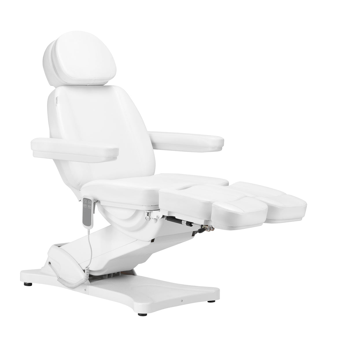Elektrinis kosmetologinis gultas SILLON CLASSIC 2 el. varikliai (baltas)
