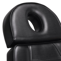 Electric cosmetic chair SILLON Lux 273b + stool 304 black