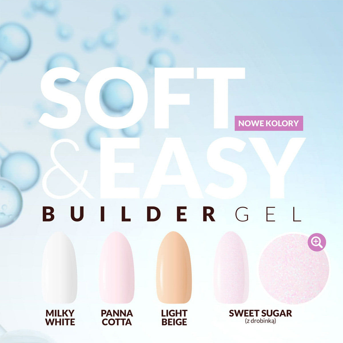 Claresa Soft&Easy gel builder sweet sugar 90g