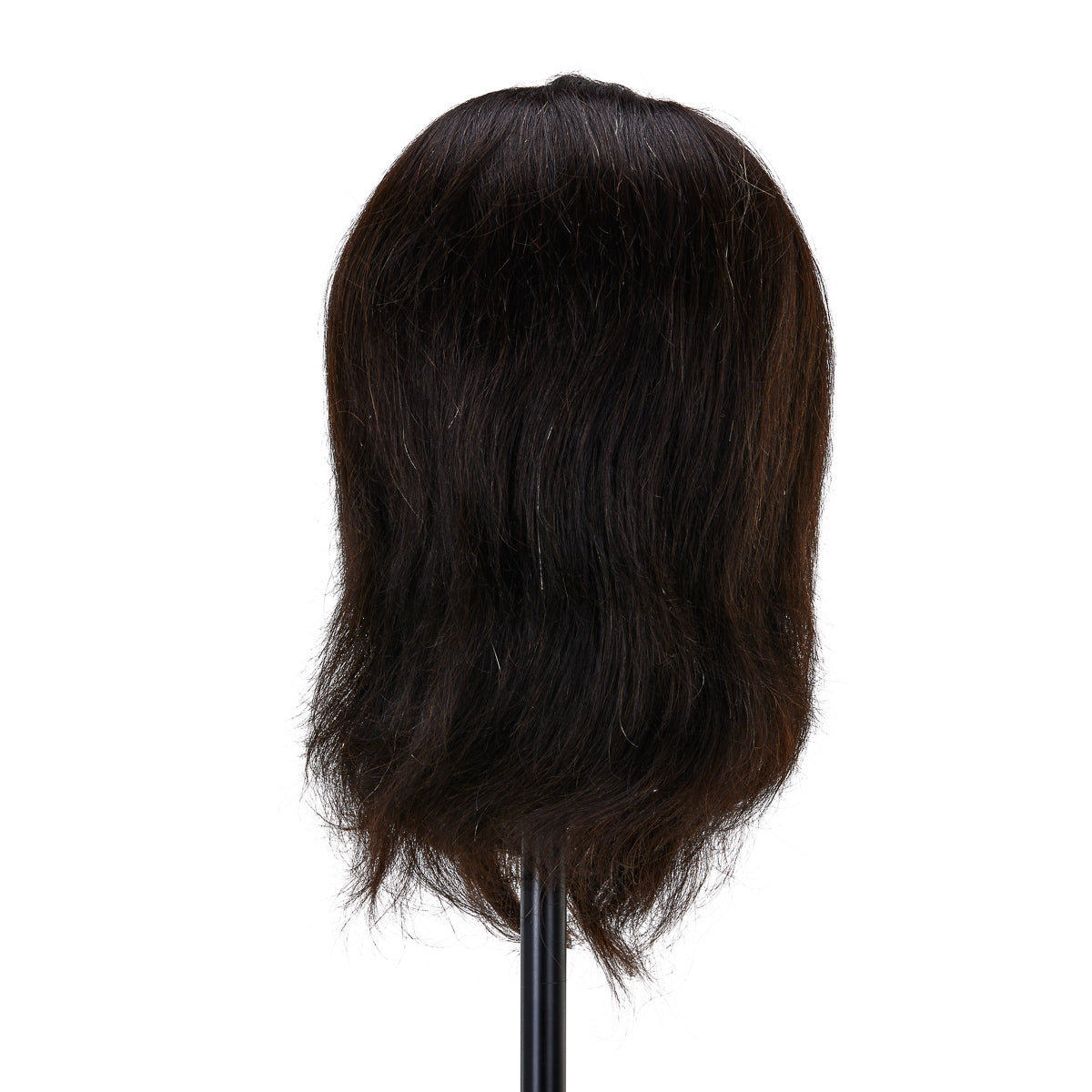 Gabbiano WZ4 training head with beard, natural hair, color 1#, length 8"+6"