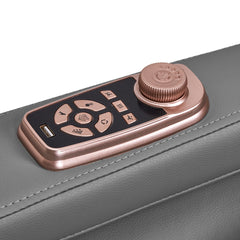 Masažinis fotelis Sakura Classic 802A – baltai pilkas