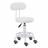 Meistro kėdutė Round PRO – balta