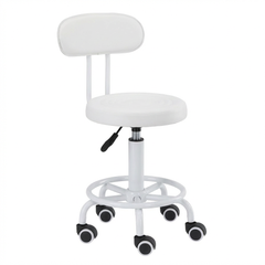 Meistro kėdutė Round PRO – balta