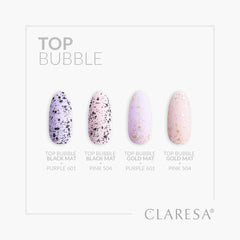 Claresa Top Bubble black Matt No wipe -5g