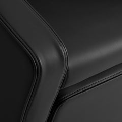 Kirpyklos plautuvė Gabbiano Emma su elektriniu kojų atlošu – juoda