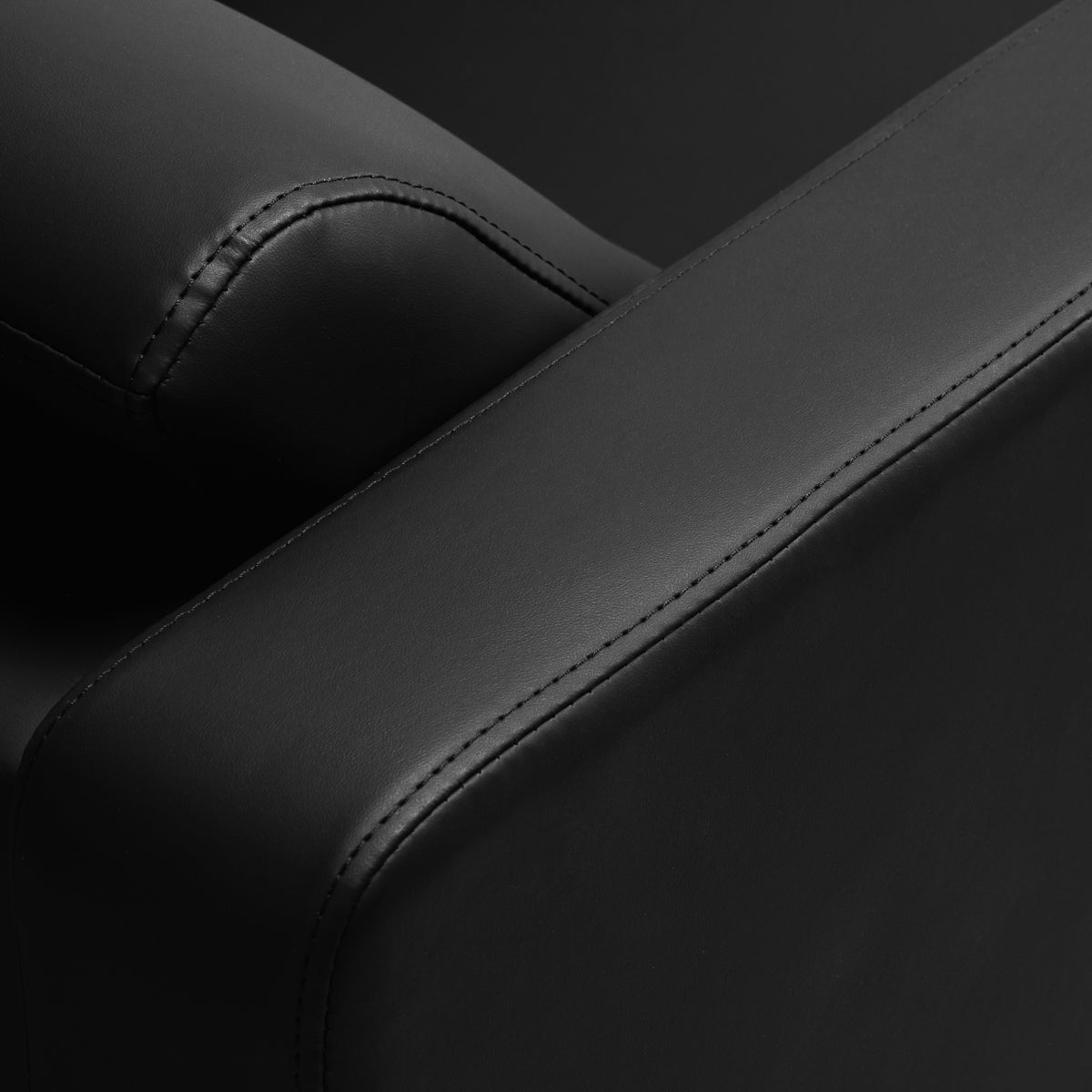 Kirpyklos plautuvė Gabbiano Sylvia su elektriniu kojų atlošu – juoda