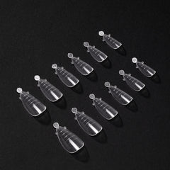 Dvipusės formelės migdolo formos nagų priauginimui OCHO NAILS (120 vnt.)
