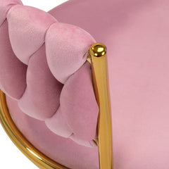 4Rico besisukanti kėdė QS-GW01G, rožinė sp.