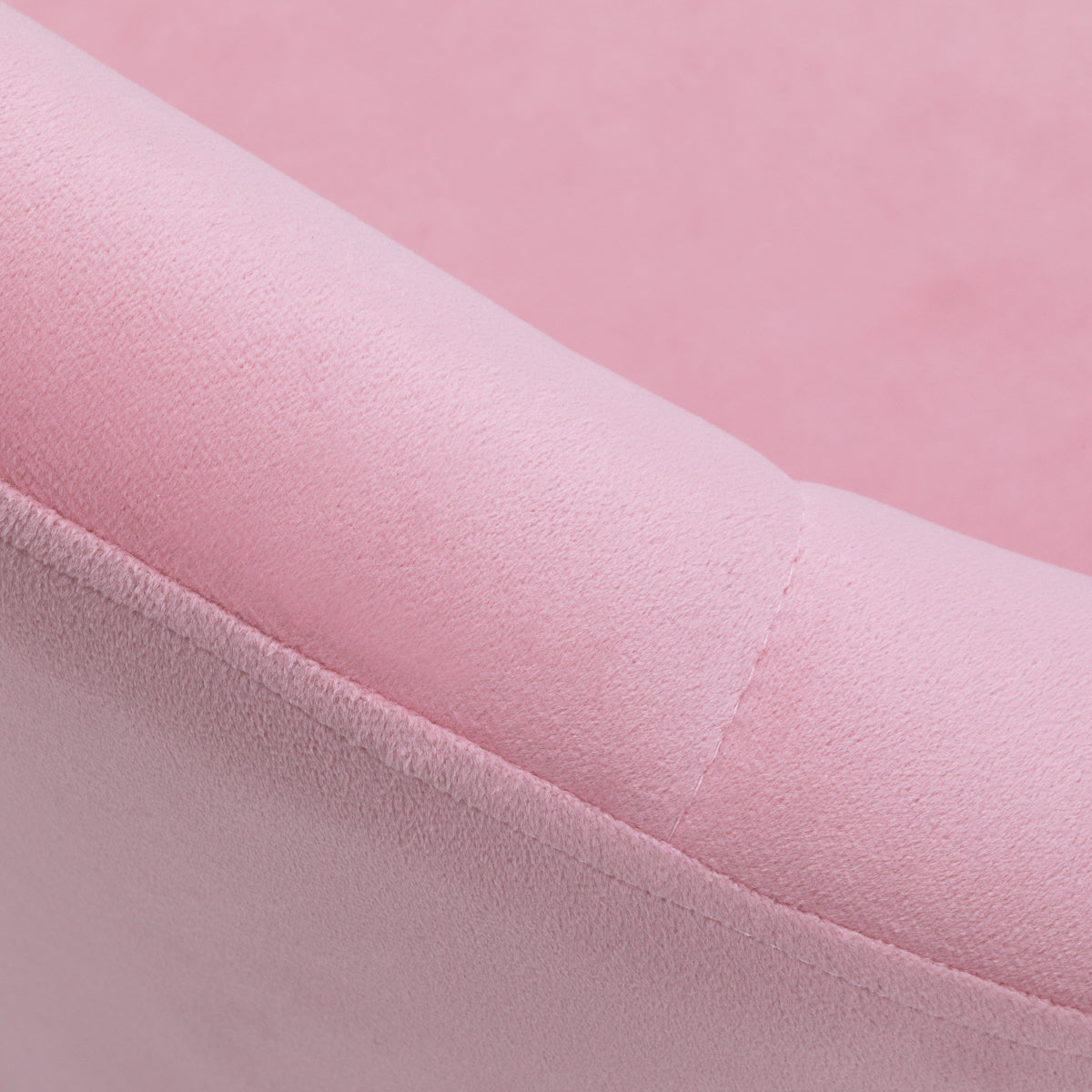 Grožio salono kėdė fotelis 4Rico QS-BL12G, rožinis aksomas