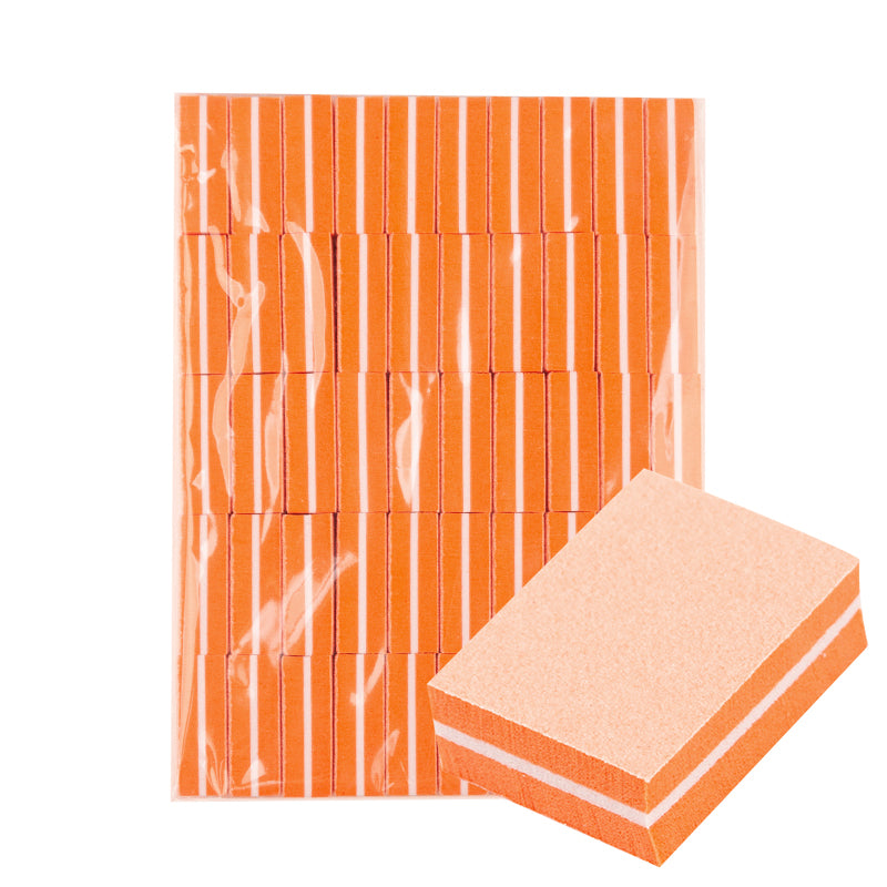 OCHO NAILS Mini oranžiniai nagų blokeliai 50 vnt.