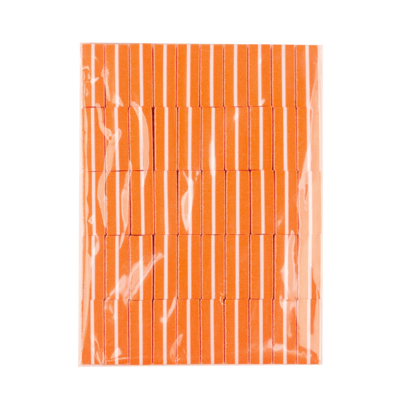 OCHO NAILS Mini oranžiniai nagų blokeliai 50 vnt.
