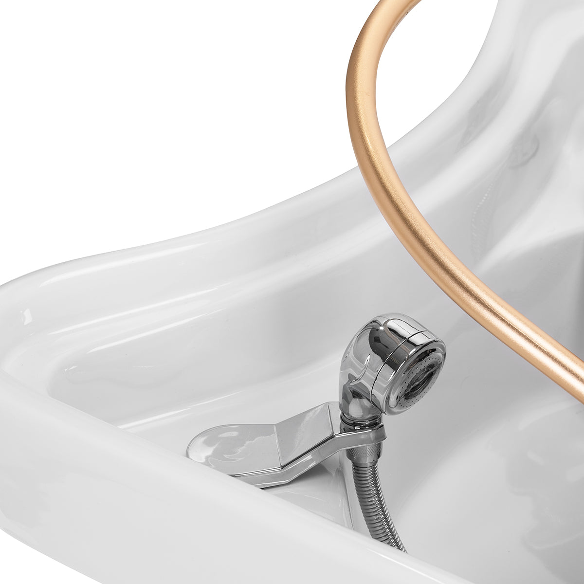 Kirpyklos plautuvė Gabbiano Head Spa 017 – smėlio spalvos