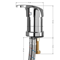 Rain shower mixer