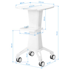 Įrangos staliukas – Appliance Helper 134, baltas