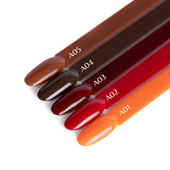 OCHO NAILS Hibridinis nagų lakas Ruduo A01 -5 g