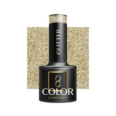 OCHO NAILS Hibridinis nagų lakas GLITTER G12 -5 g
