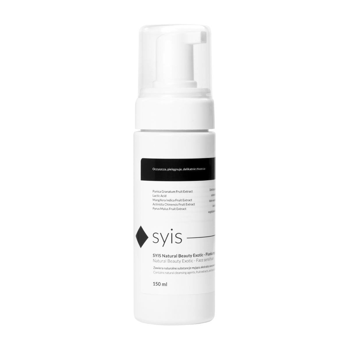 Veido prausiklis Syis Natural Beauty Exotic Face Sensifoam – 150 ml