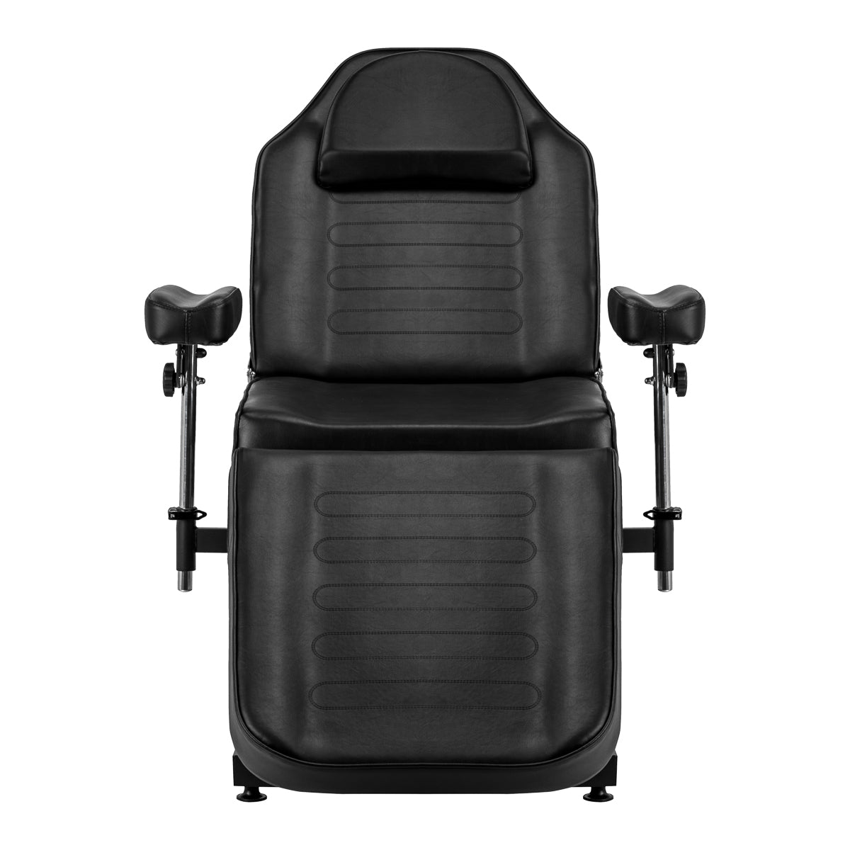 Hidraulinė tatuiruočių kėdė PRO INK 322F, juoda – vaizdas 4