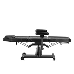 Hidraulinė tatuiruočių kėdė PRO INK 322F, juoda – vaizdas 6