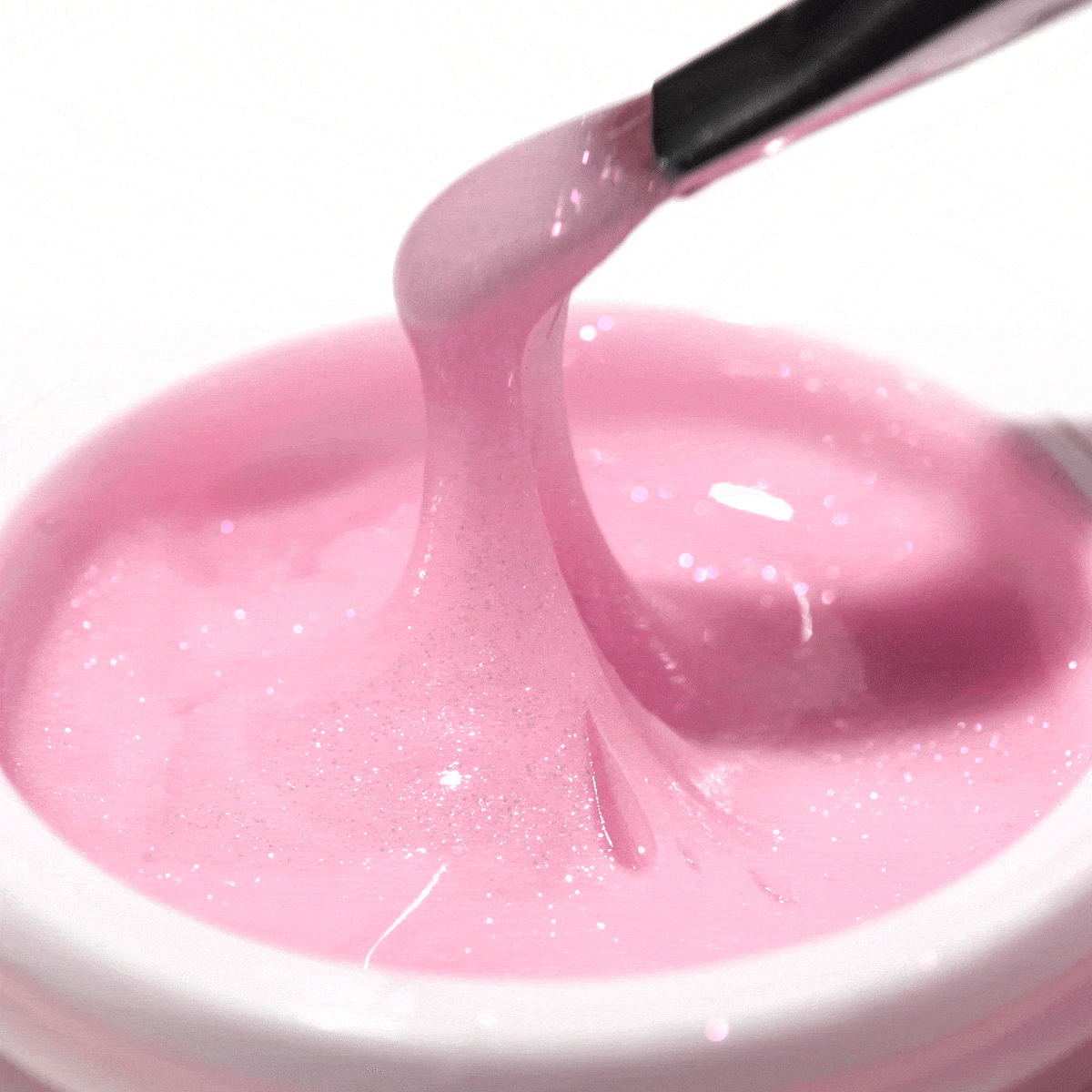 OCHO NAILS Gel sparkle pink -30 g