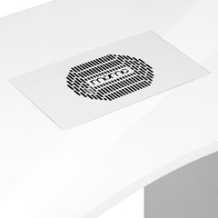 Manikiūro stalas MOMO LUNA L01 su dulkių ištraukėju – baltas