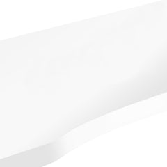 Manikiūro stalas Momo 04-GL – baltas su auksinėmis kojelėmis