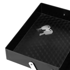 Kosmetinis lagaminėlis sidabrinis 40