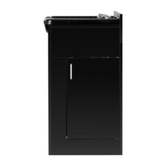 Kirpyklos plautuvė Gabbiano 5023 – juoda, su chromuotais elementais