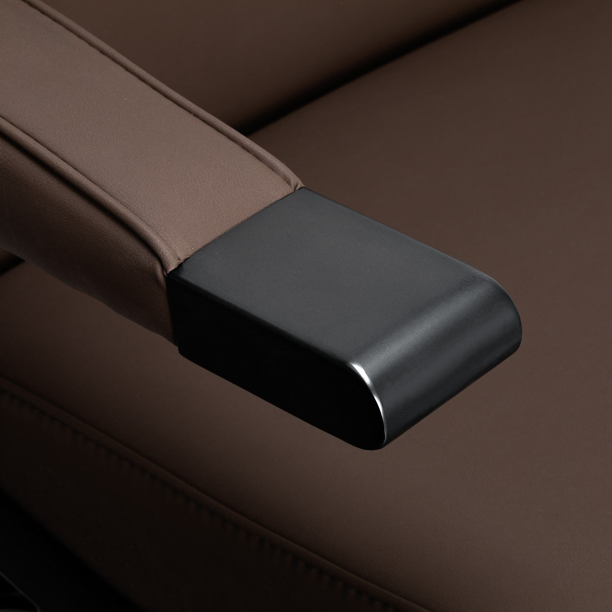 Gabbiano Continental hairdressing chair brown