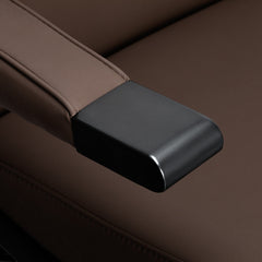 Gabbiano Continental hairdressing chair brown