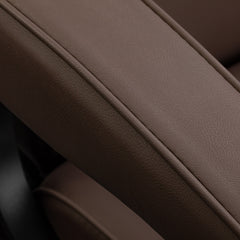 Gabbiano Continental hairdressing chair brown