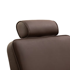 Gabbiano Continental hairdressing chair brown