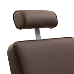 Gabbiano Continental hairdressing chair brown