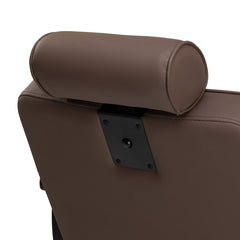 Gabbiano Continental hairdressing chair brown