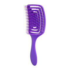 Set Flexible Hair Brush O-327 purple and Kessner Lab Caffeine Ampoules.