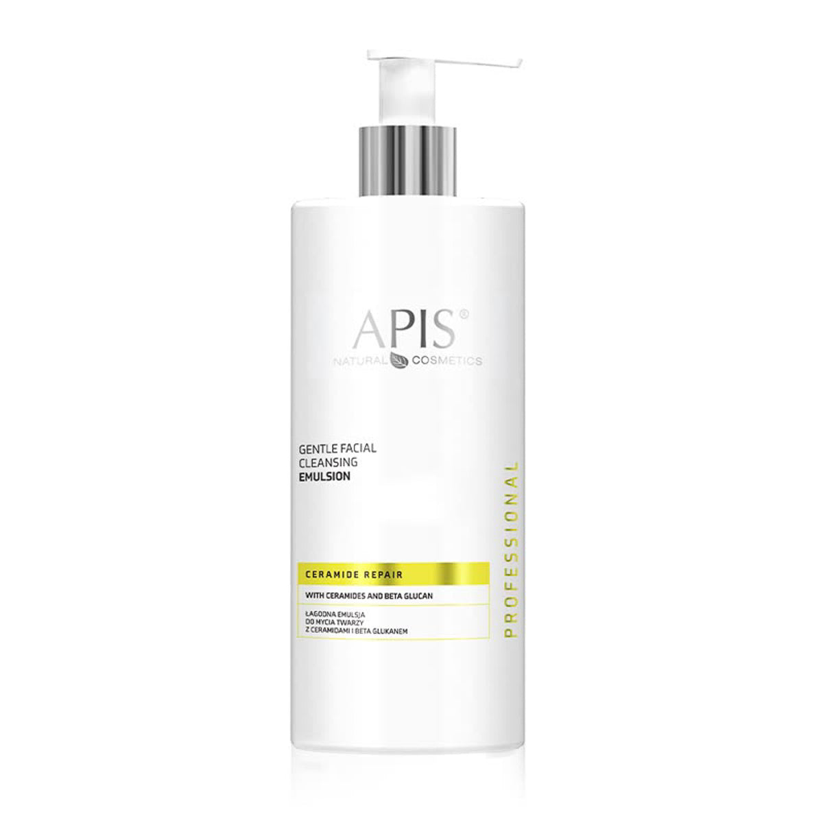 Apis CERAMIDE REPAIR Gentle facial cleansing emulsion with ceramides and beta glucan 500 ml