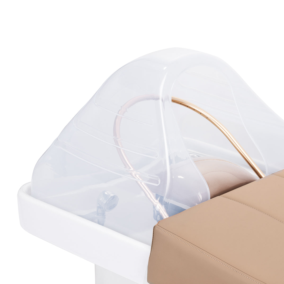 SPA plovimo lova Gabbiano Head Spa 017B su garais, šviesos terapija ir vandens masažu – smėlio spalvos