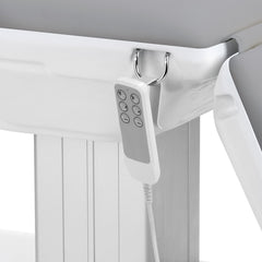 Elektrinis kosmetologinis gultas Sillon Eclipse, 3 pavaros – pilkas