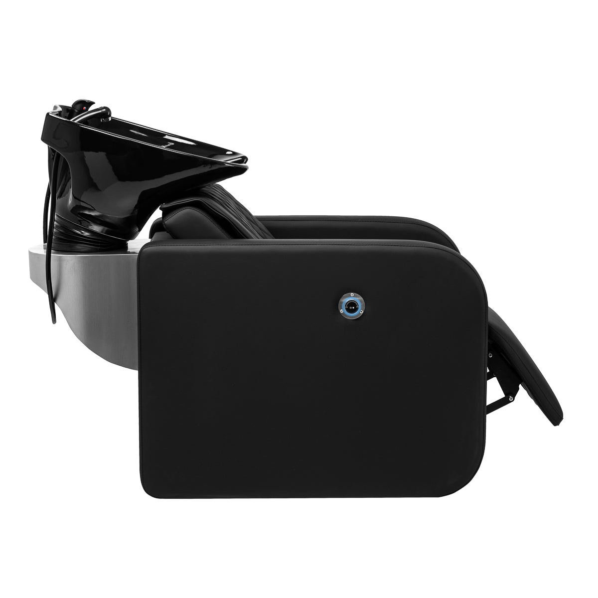 Kirpyklos plautuvė Gabbiano Sylvia su masažo funkcija – juoda