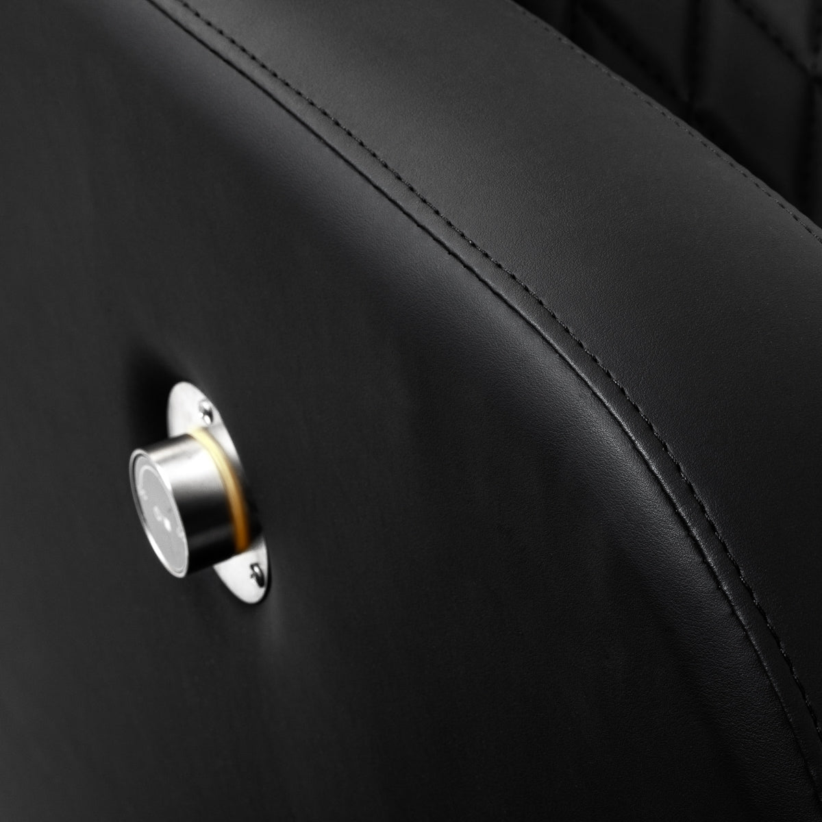 Kirpyklos plautuvė Gabbiano Sylvia su masažo funkcija – juoda