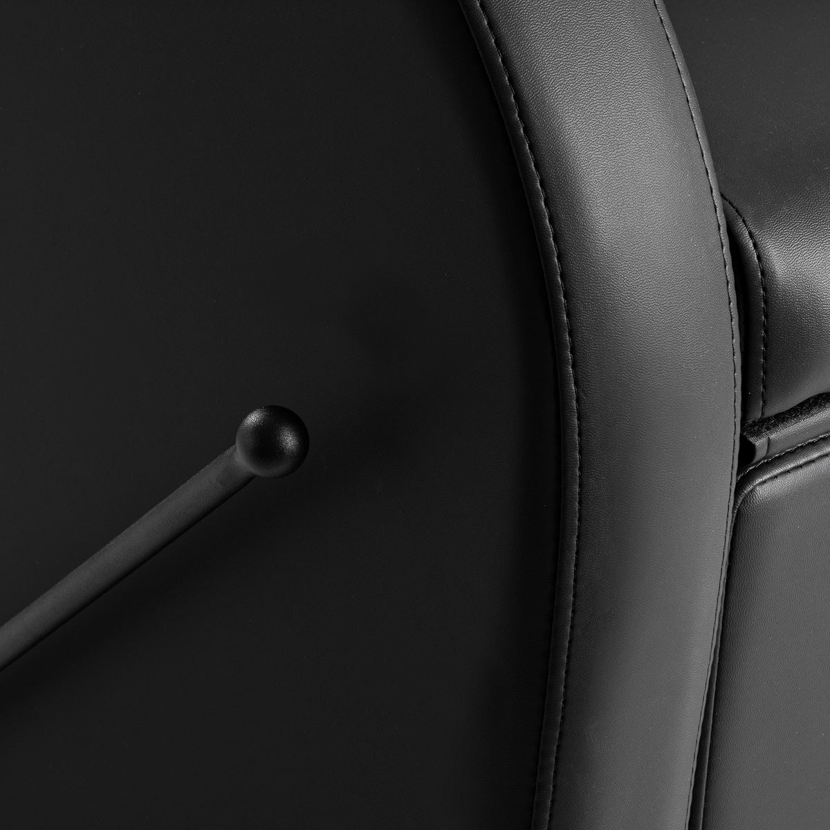 Kirpyklos plautuvė Gabbiano Carmen su reguliuojama kojų atrama – juoda