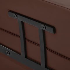 Kirpyklos kėdė Gabbiano Porto, juodai rudos spalvos