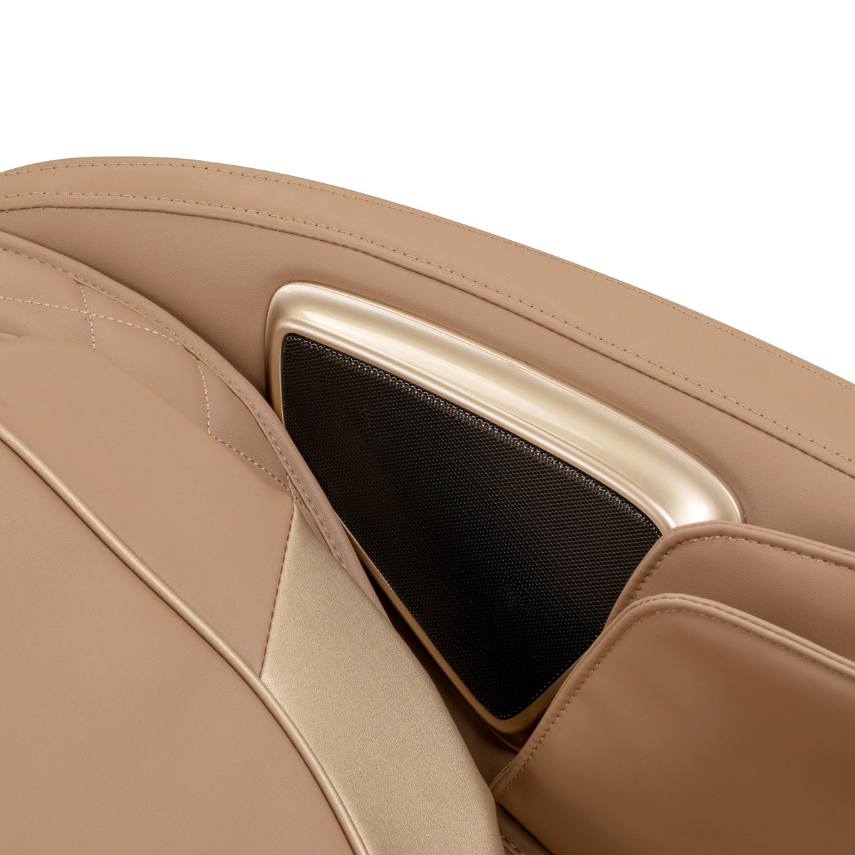 Masažinis krėslas Sakura Luxury 808 – baltas ir smėlio