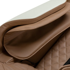 Masažinis krėslas Sakura Luxury 808 – baltas ir smėlio