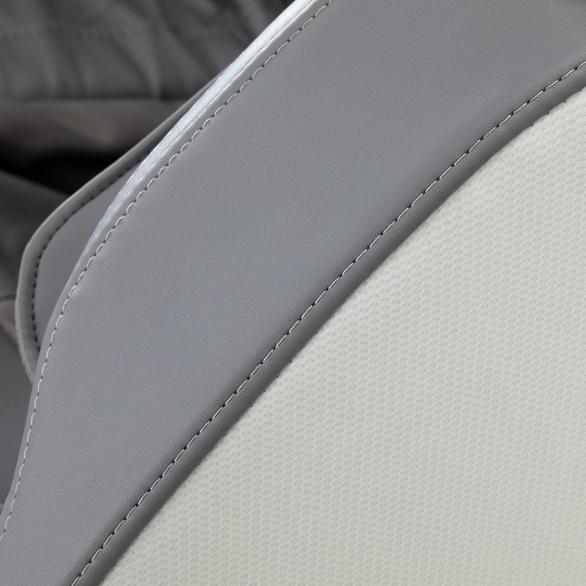 Masažinis krėslas Sakura Maximus 809 3D, valdymas balsu, baltai pilkas