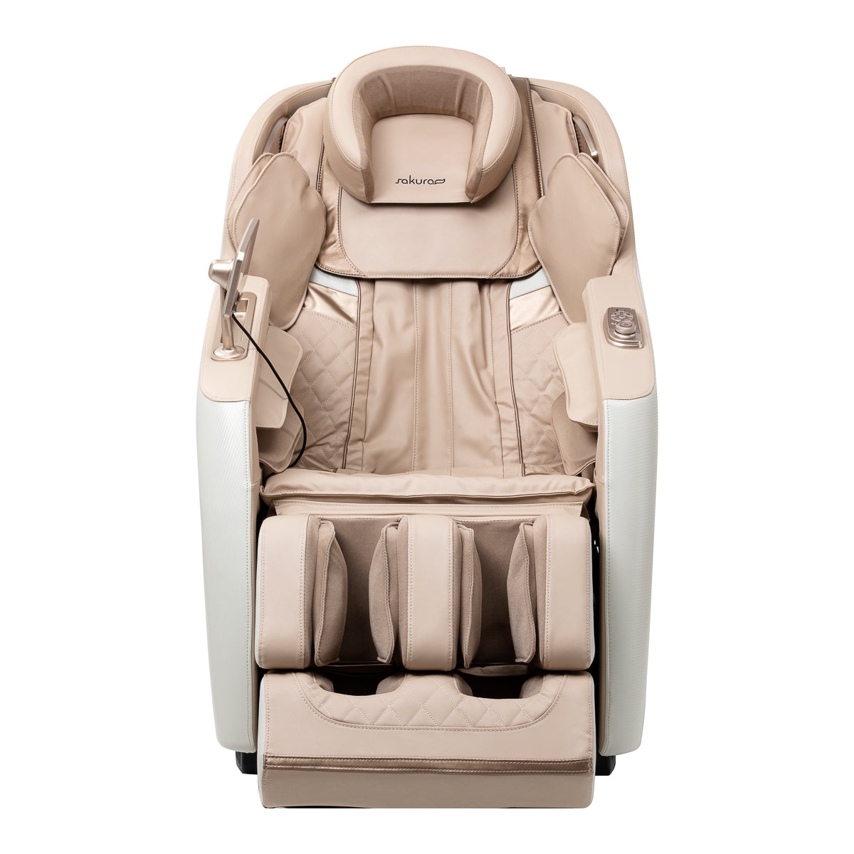 Masažinis krėslas Sakura Prime 101 – baltai smėlinis