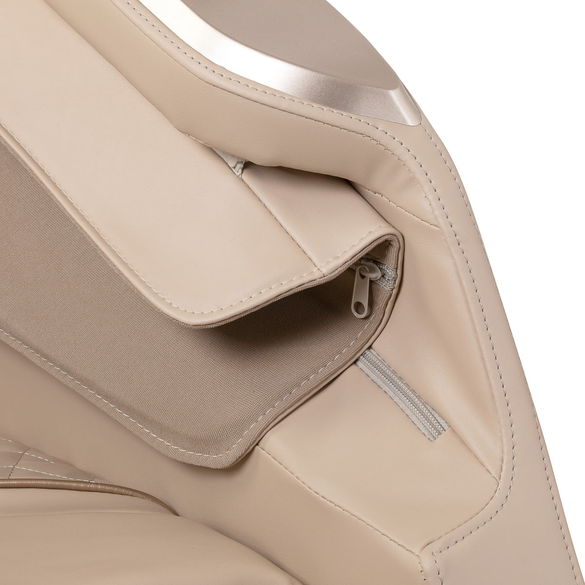 Masažinis krėslas Sakura Prime 108 – baltai smėlinis