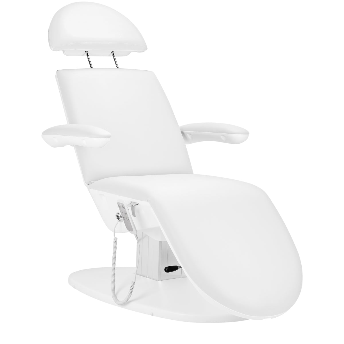 Elektrinis kosmetologinis gultas Eclipse 2240k su lopšio funkcija, 3 pavaros – baltas